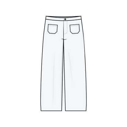 Peachy Pants - Paper Sewing Pattern - Puff And Pencil - Simplifi Fabric