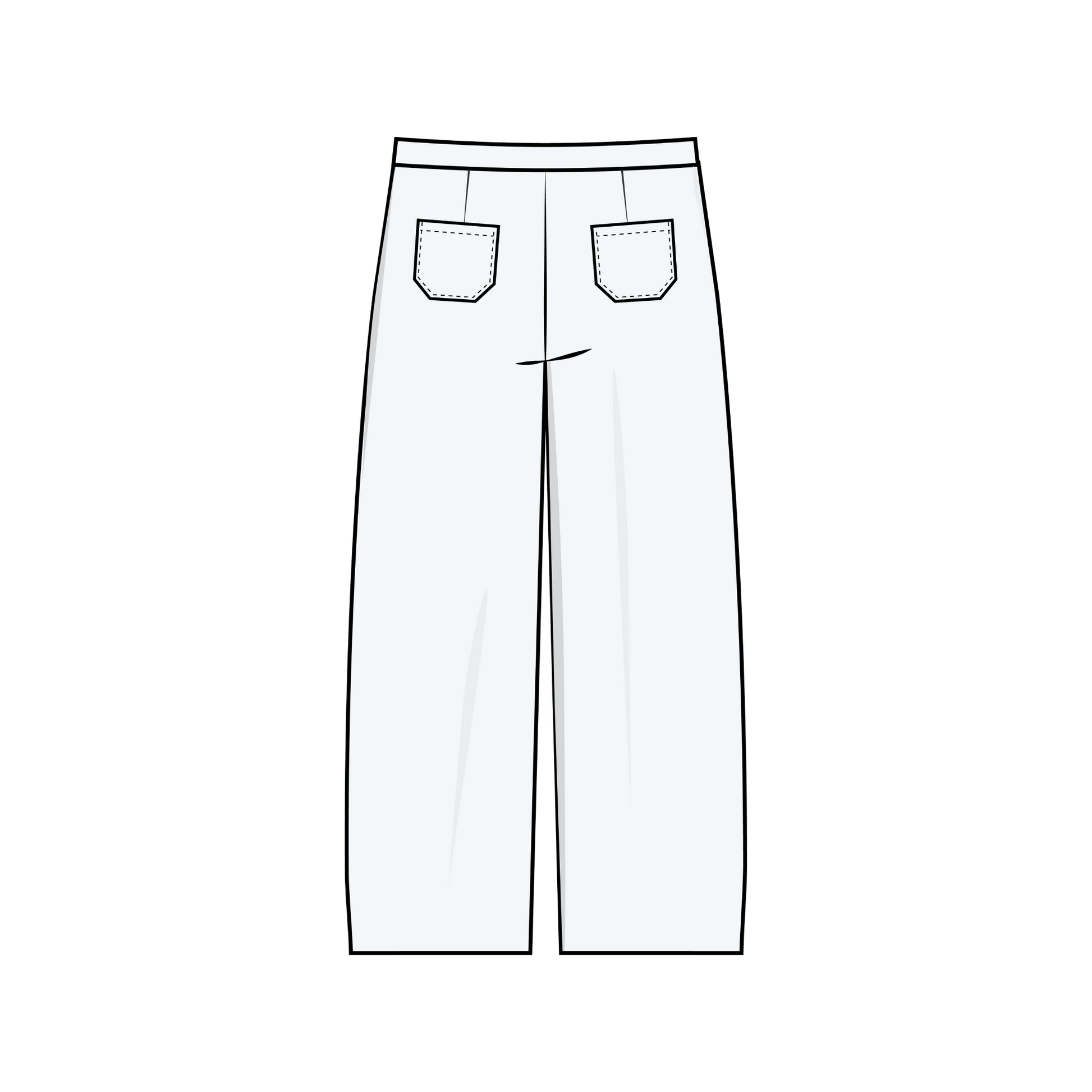 Peachy Pants - Paper Sewing Pattern - Puff And Pencil - Simplifi Fabric