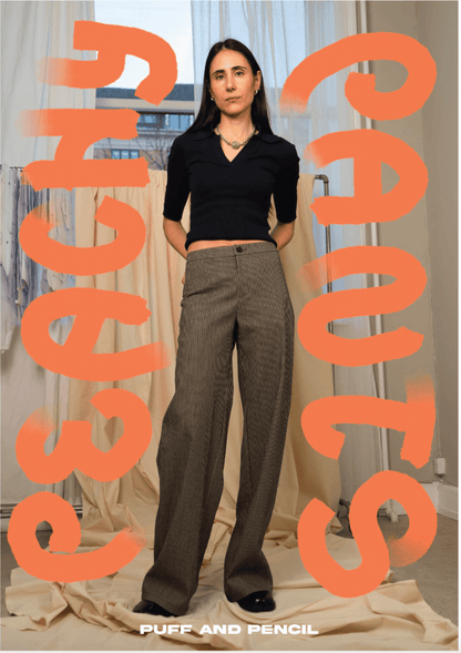 Peachy Pants - Paper Sewing Pattern - Puff And Pencil - Simplifi Fabric