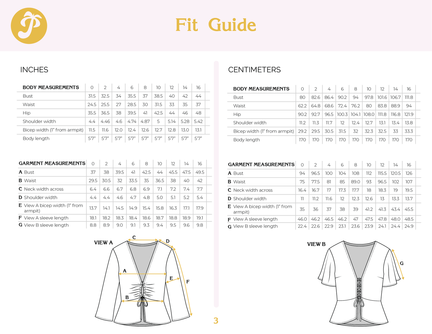 Plumeria Top PDF Pattern - Paradise Patterns - Simplifi Fabric