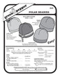 Polar Beanies PDF Pattern - 534 - The Green Pepper Patterns - Simplifi Fabric