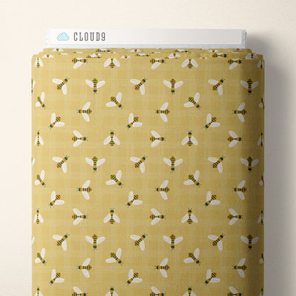 Polinators - Naturally Wild - Ann Gardner - Cloud 9 Fabrics - Poplin - Simplifi Fabric