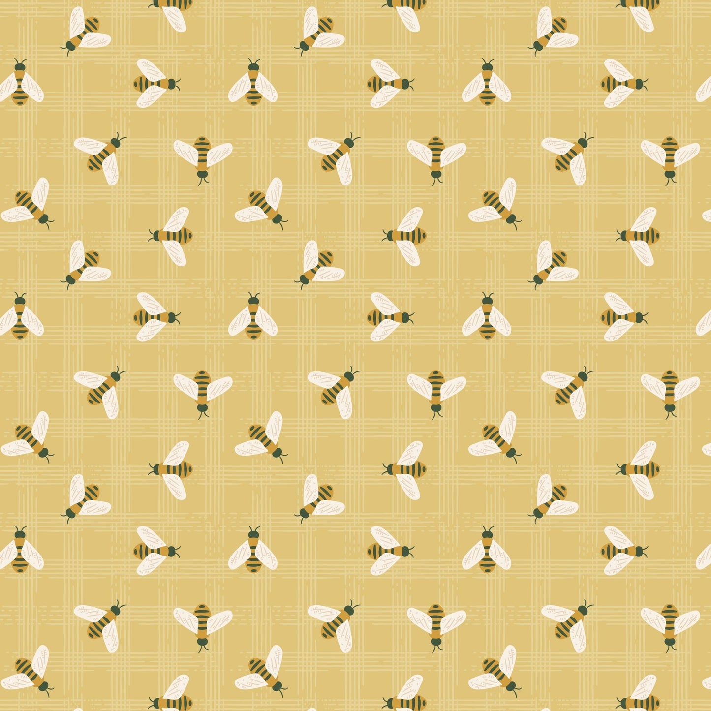 Polinators - Naturally Wild - Ann Gardner - Cloud 9 Fabrics - Poplin - Simplifi Fabric