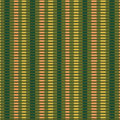 Poppy Stripe - Poppy Fields - MK Surface - Cloud 9 Fabrics - Poplin - Simplifi Fabric