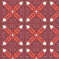 Prism 27985 - Red - Wright Prisms - Frank Lloyd Wright - Cloud 9 Fabrics - Barkcloth - Simplifi Fabric