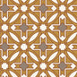 Prism 27989 - Mustard/Brown - Wright Prisms - Frank Lloyd Wright - Cloud 9 Fabrics - Barkcloth - Simplifi Fabric