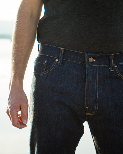 Quadra Jeans Mens PDF Sewing Pattern - Thread Theory - Simplifi Fabric