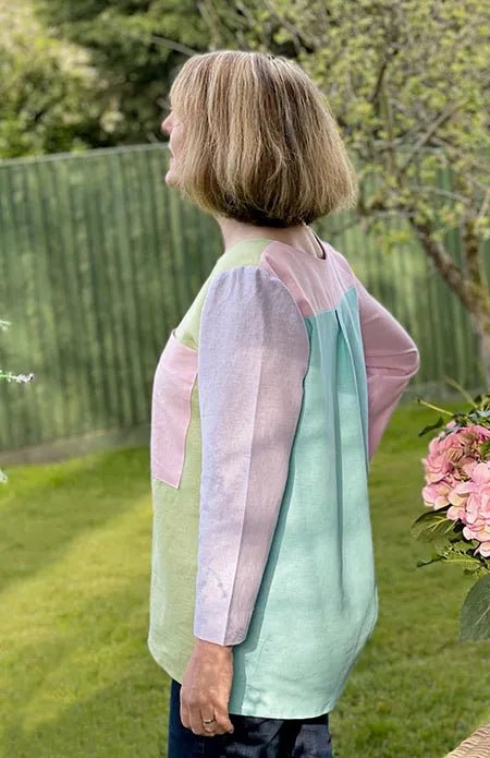 Quick Makes Block Top - Paper Sewing Pattern - Sew Different - Simplifi Fabric