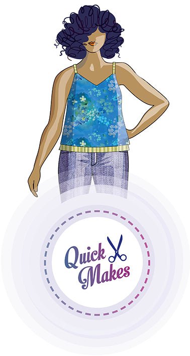 Quick Makes Double Layer Cami - Paper Sewing Pattern - Sew Different - Simplifi Fabric