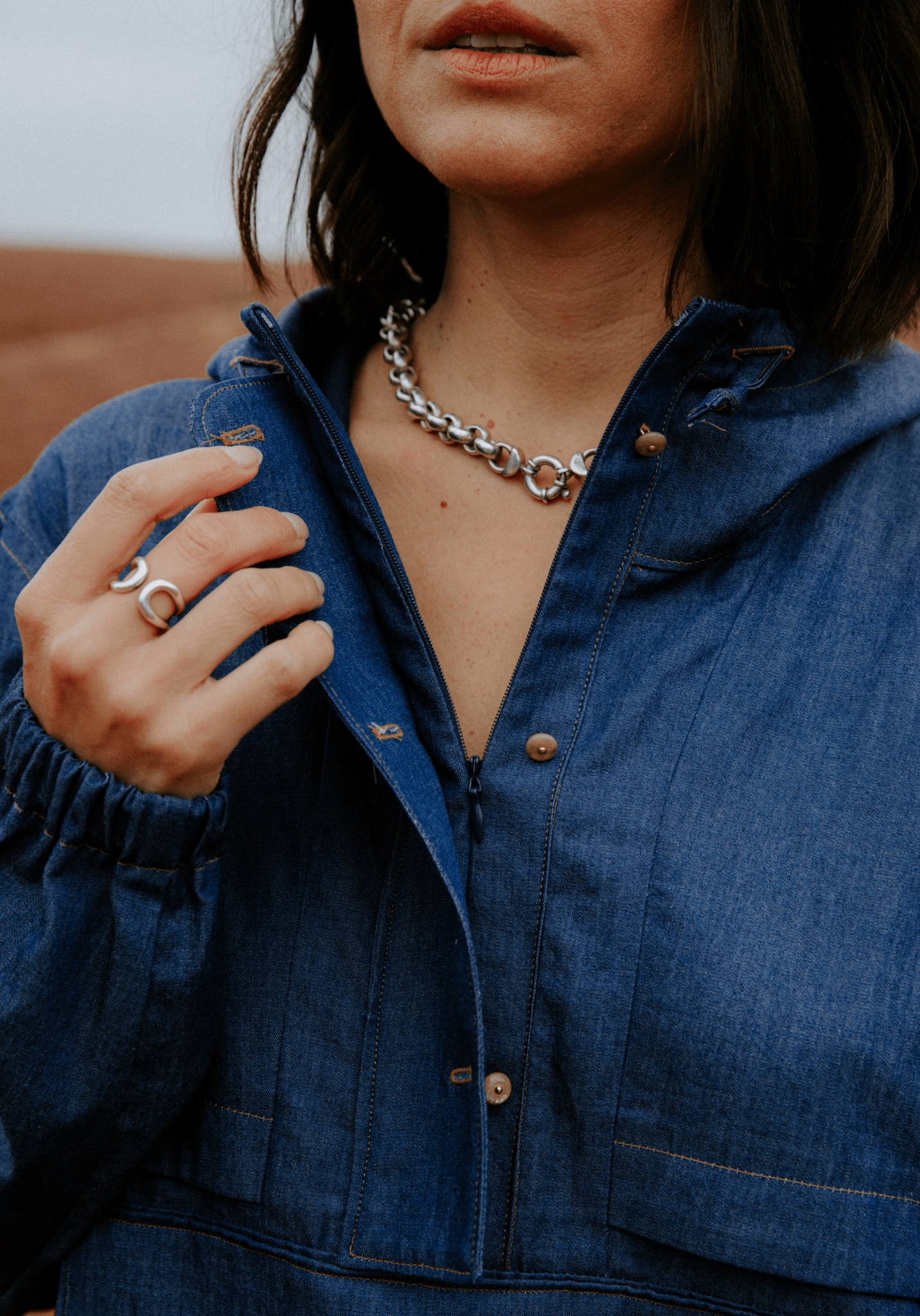 Rafael Windbreaker Paper Sewing Pattern - Maison Fauve - Simplifi Fabric