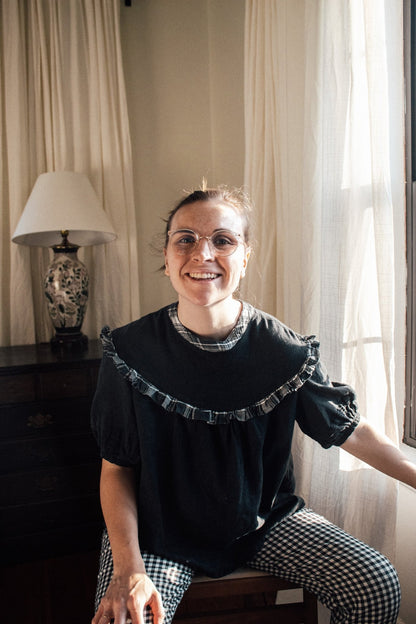 RAIDA Blouse PDF Sewing Pattern - Madswick - Simplifi Fabric