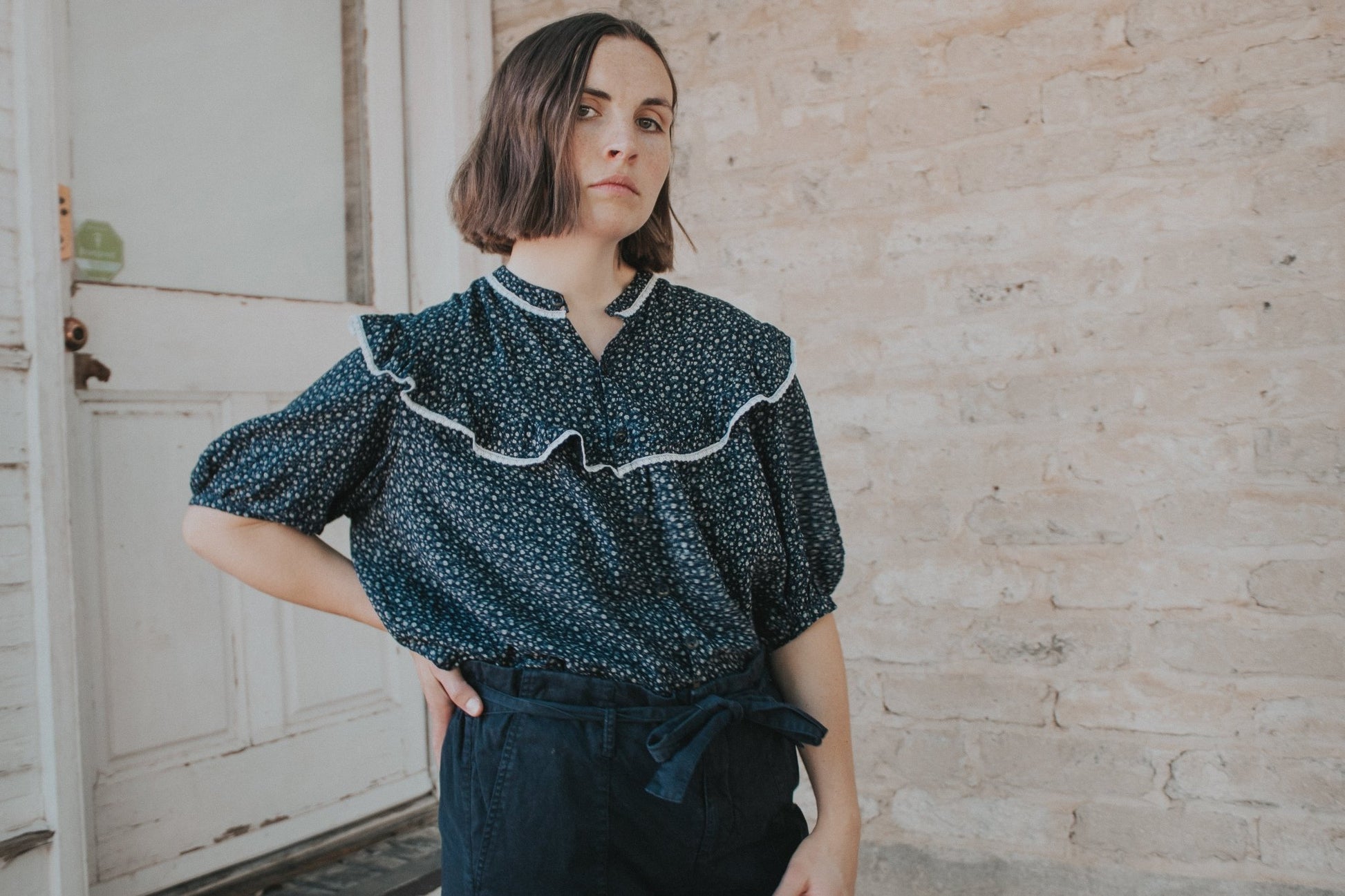 RAIDA Blouse PDF Sewing Pattern - Madswick - Simplifi Fabric
