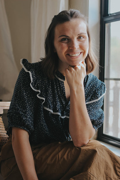 RAIDA Blouse PDF Sewing Pattern - Madswick - Simplifi Fabric