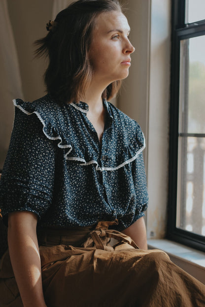 RAIDA Blouse PDF Sewing Pattern - Madswick - Simplifi Fabric