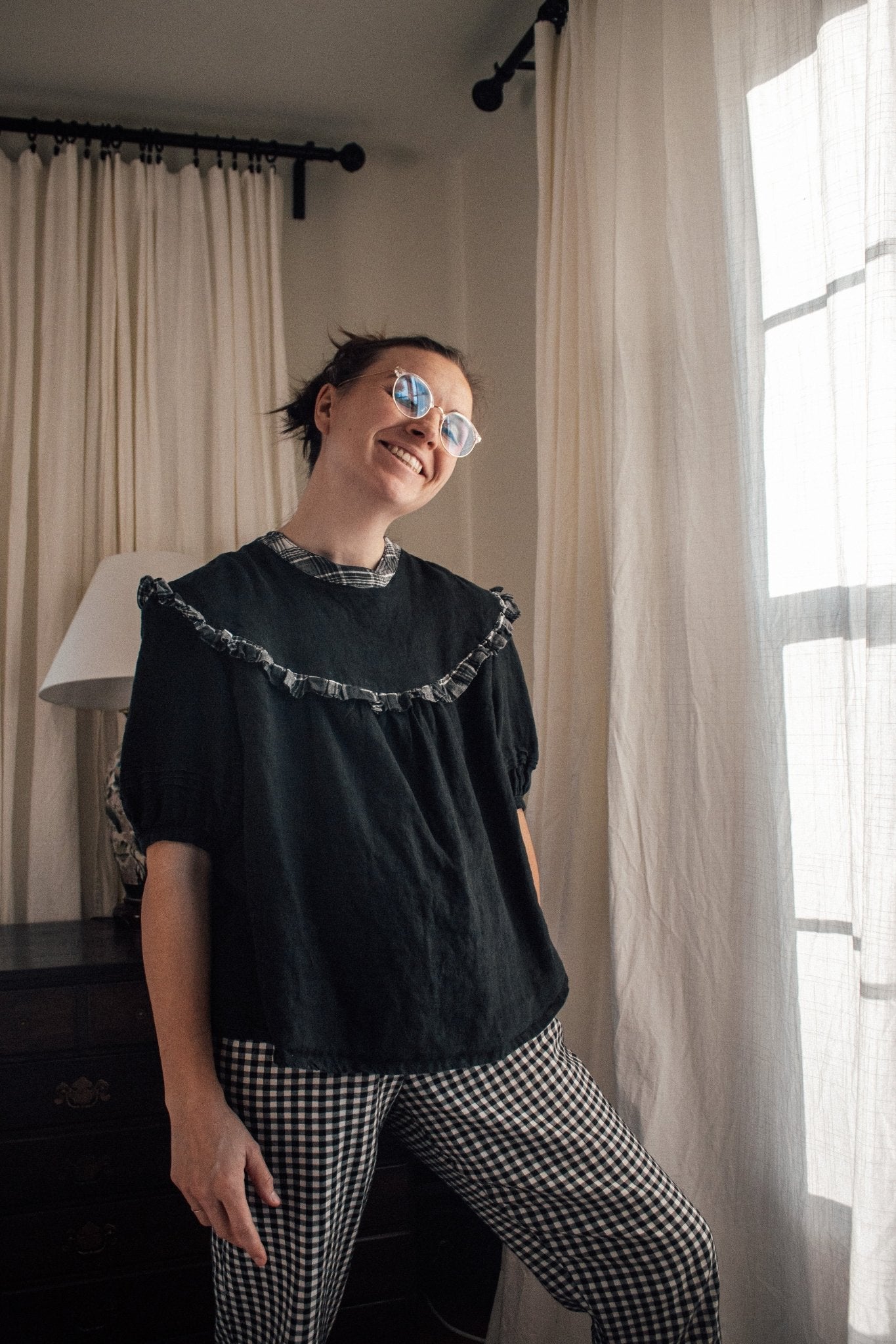 RAIDA Blouse PDF Sewing Pattern - Madswick - Simplifi Fabric