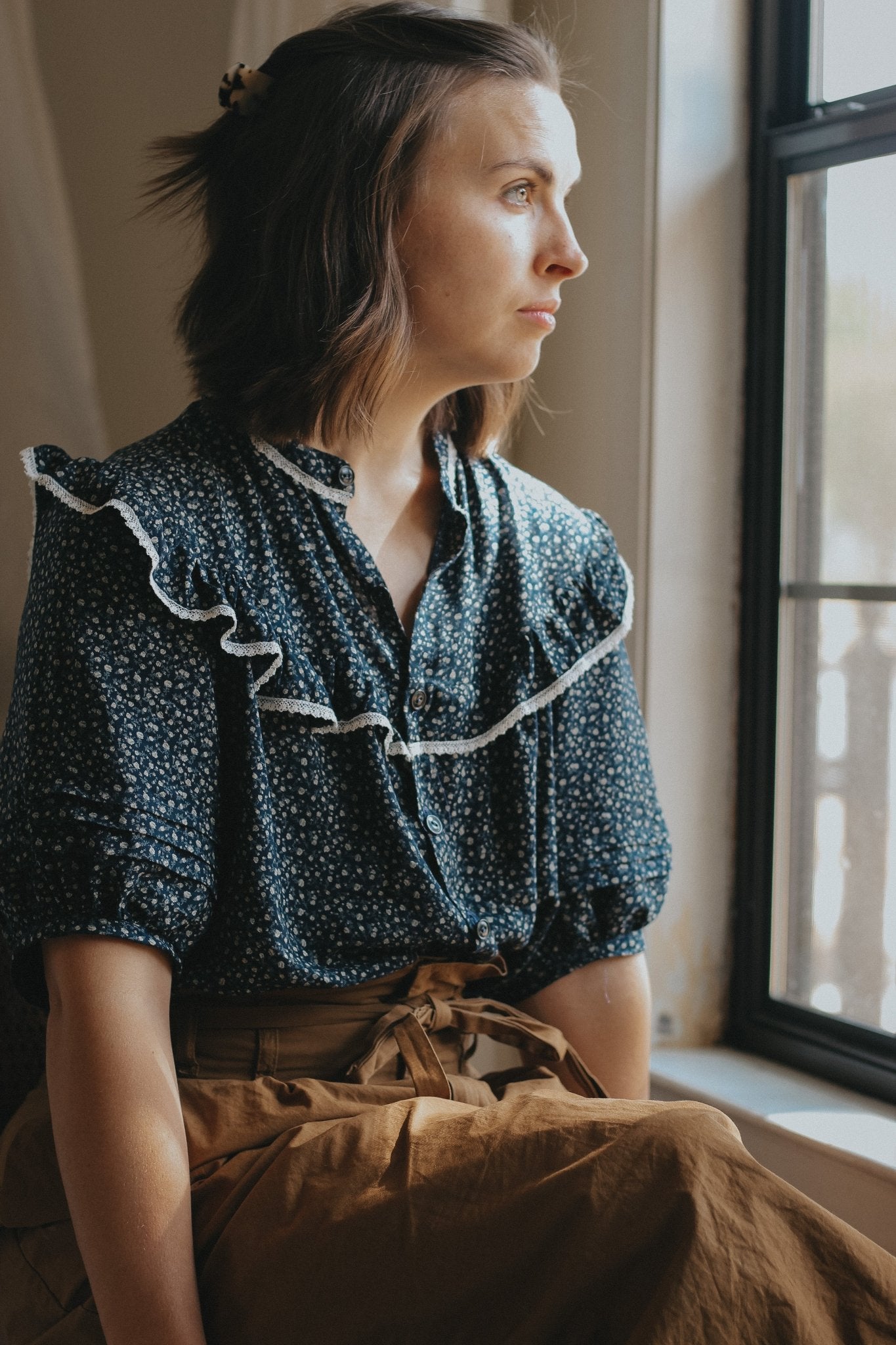 RAIDA Blouse PDF Sewing Pattern - Madswick - Simplifi Fabric