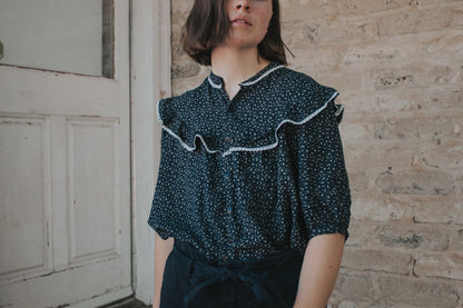 RAIDA Blouse PDF Sewing Pattern - Madswick - Simplifi Fabric