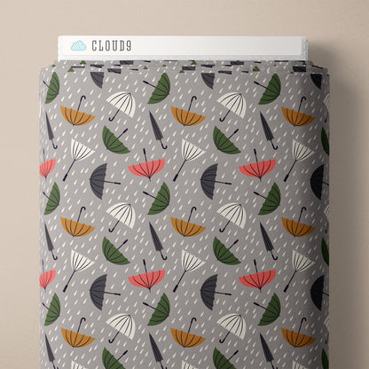 Rainy Day - Spring Showers - Ann Gardner - Cloud 9 Fabrics - Poplin - Simplifi Fabric