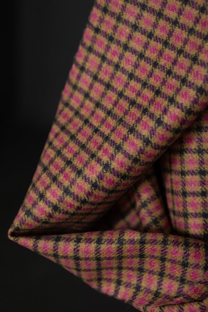 Raspberry Butterscotch British Wool Coating - Merchant & Mills - Simplifi Fabric