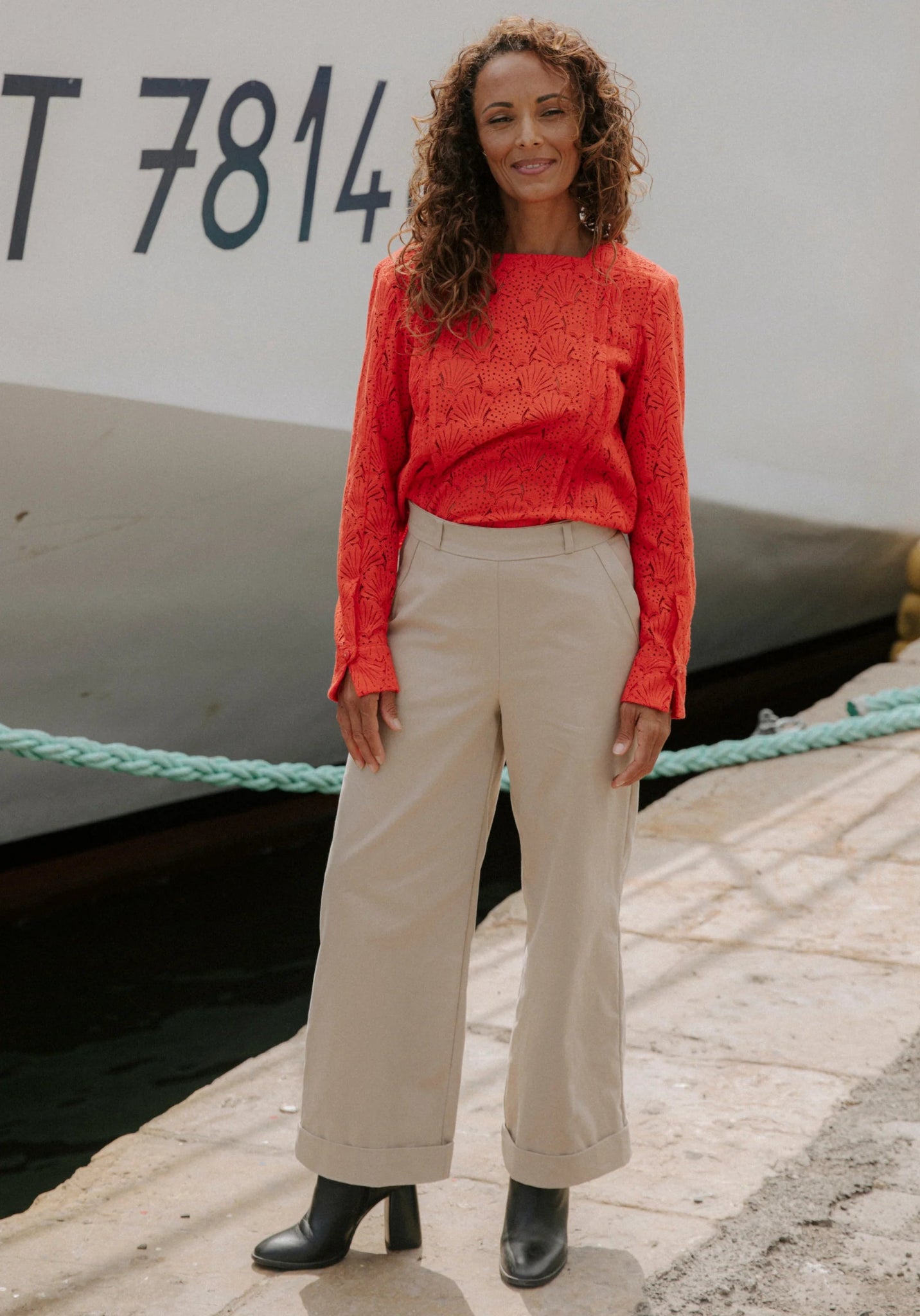 Résif Trousers Paper Sewing Pattern - Maison Fauve - Simplifi Fabric