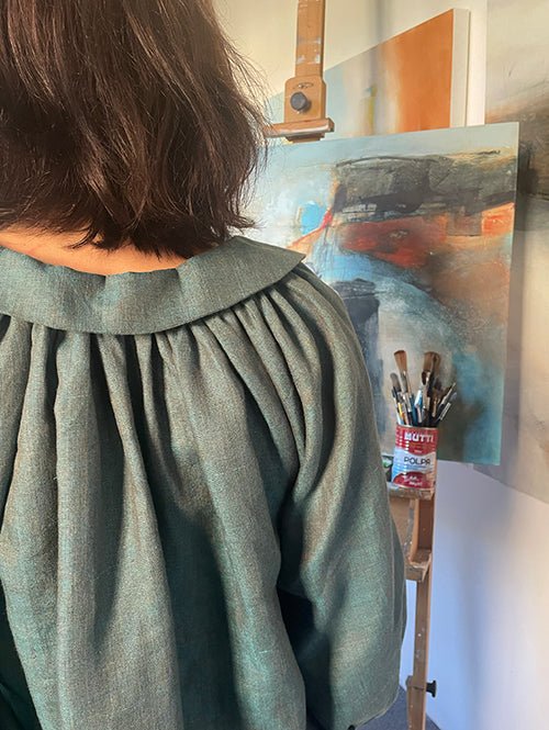 Riley Smock - Paper Sewing Pattern - Sew Different - Simplifi Fabric