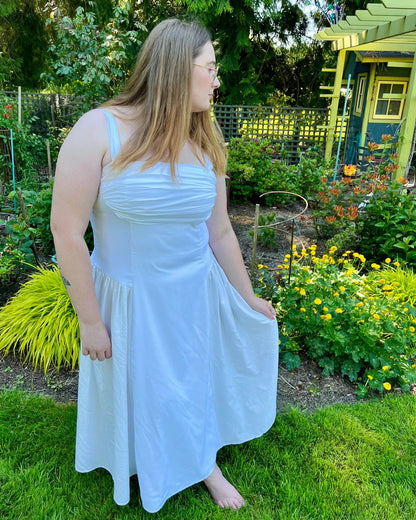 Riviera Dress & Corset - PDF Sewing Pattern - Maiden Mary Designs - Simplifi Fabric