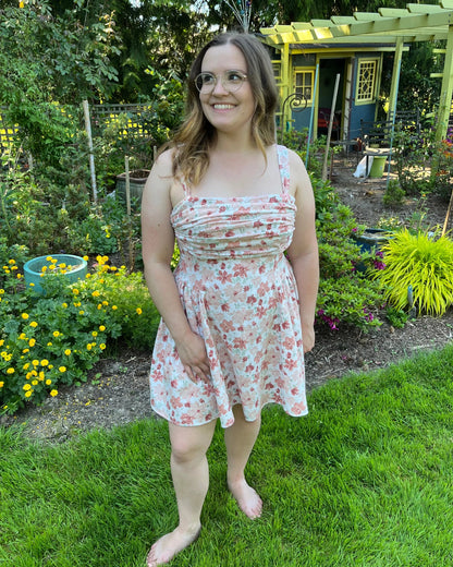 Riviera Dress & Corset - PDF Sewing Pattern - Maiden Mary Designs - Simplifi Fabric