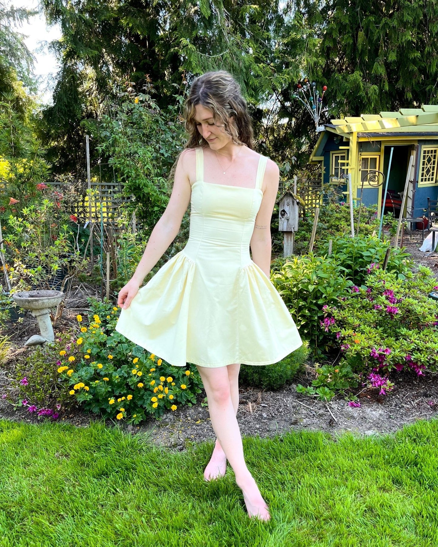 Riviera Dress & Corset - PDF Sewing Pattern - Maiden Mary Designs - Simplifi Fabric