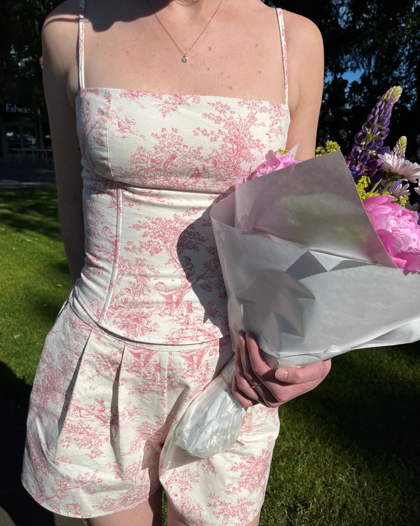 Riviera Dress & Corset - PDF Sewing Pattern - Maiden Mary Designs - Simplifi Fabric