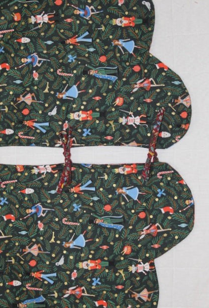 Scalloped Tree Skirt PDF Sewing Pattern - Madswick - Simplifi Fabric