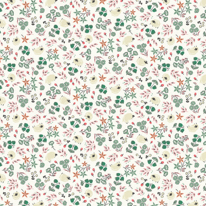 Scattered Flock - Mint - Little Bo - Kimberly Morgan - Cloud 9 Fabrics - Poplin - Simplifi Fabric