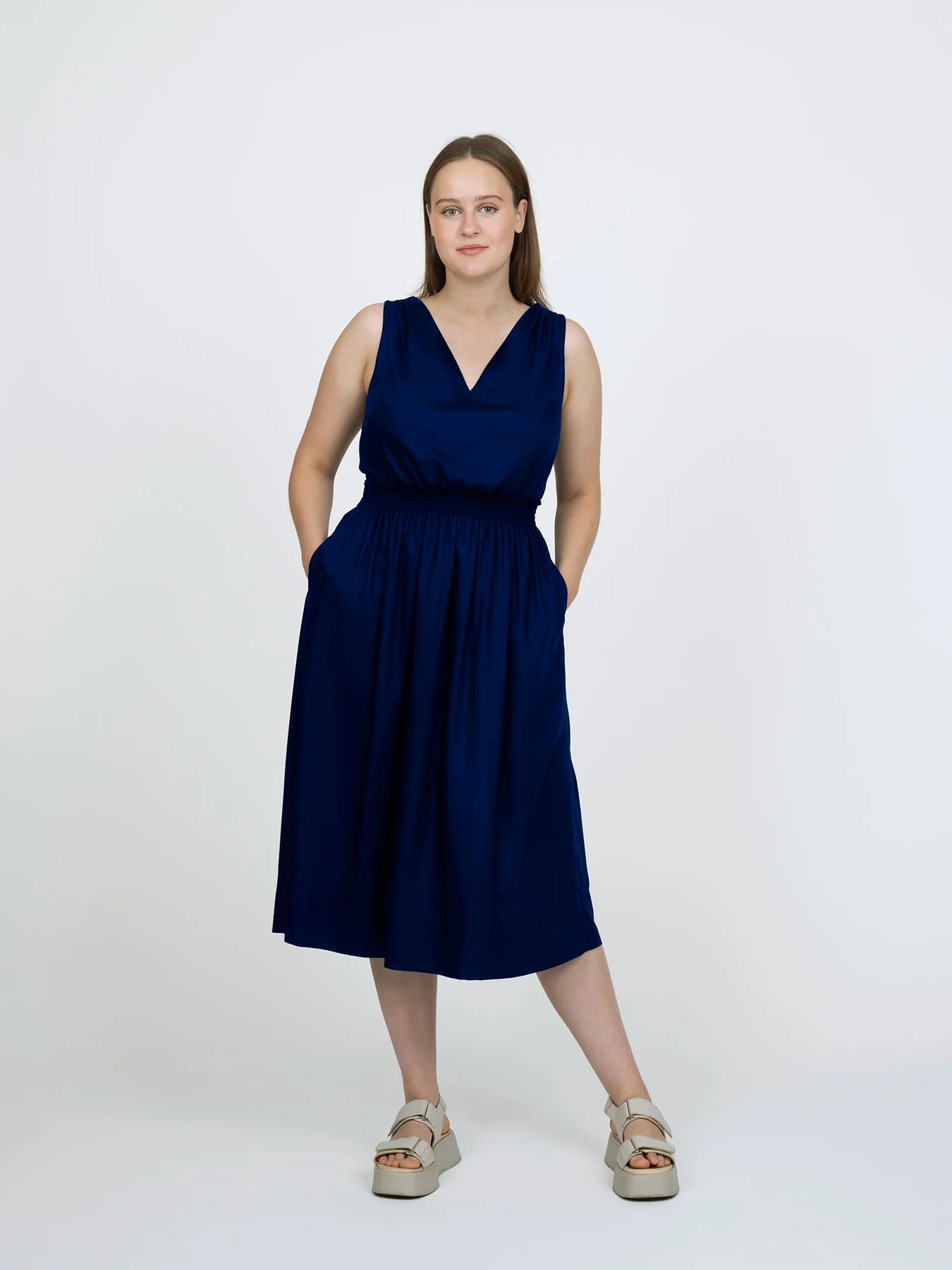 Smocked Dress Pattern - The Assembly Line - Simplifi Fabric