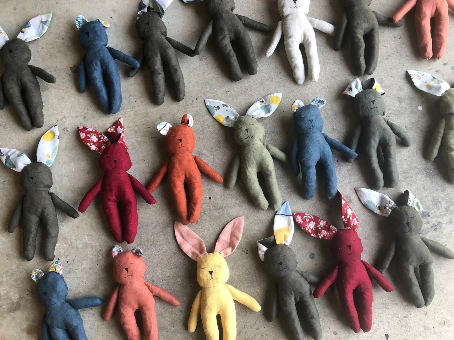 Soft Toy (4 Different Animals) PDF Sewing Pattern - Atelier Mimito - Simplifi Fabric