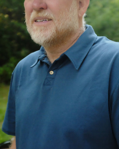 Sombrio Polo Mens or Women's PDF Sewing Pattern - Thread Theory - Simplifi Fabric