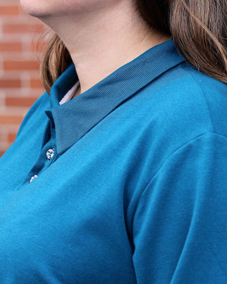 Sombrio Polo Mens or Women's PDF Sewing Pattern - Thread Theory - Simplifi Fabric