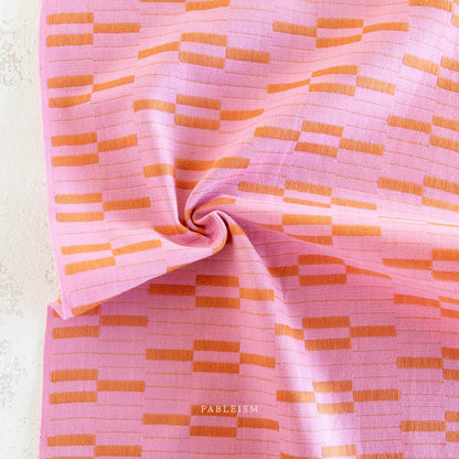 Southwest - Pink (REVERSIBLE) - Lucky Loom - Fableism Supply Co. - Simplifi Fabric