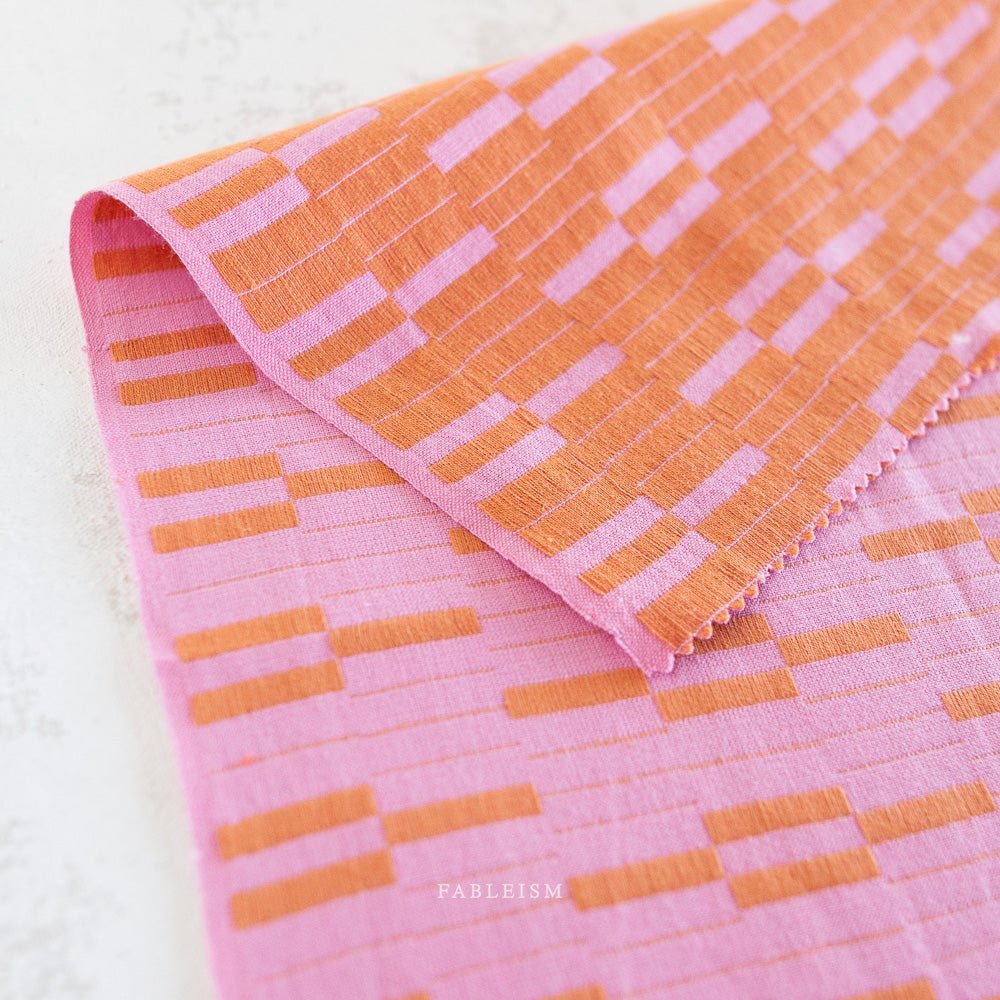 Southwest - Pink (REVERSIBLE) - Lucky Loom - Fableism Supply Co. - Simplifi Fabric