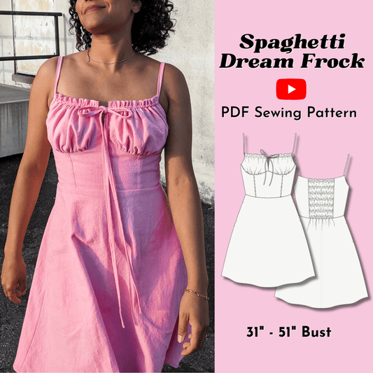 Spaghetti Dream Frock PDF Pattern - Lydia Naomi - Simplifi Fabric