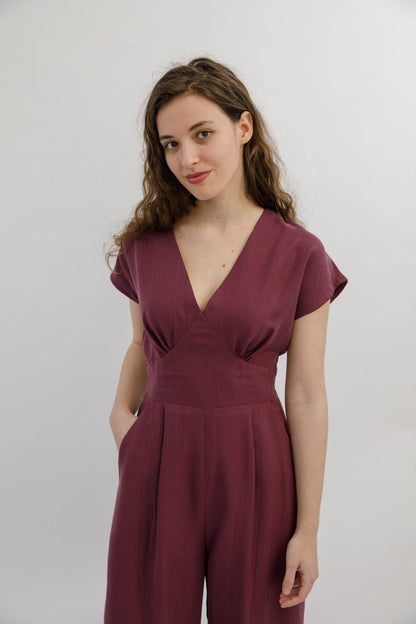 Springe Jumpsuit PDF Pattern - Sew Love Patterns - Simplifi Fabric