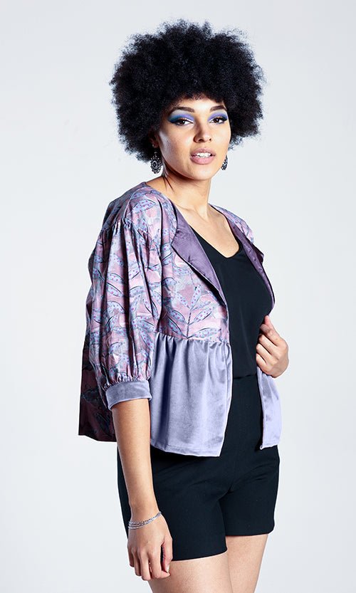 Stella Blouson - Paper Sewing Pattern - Sew Different - Simplifi Fabric