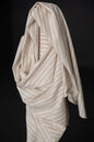 Stipple Pink Stripe Handwoven Indian Cotton - Merchant & Mills - Simplifi Fabric