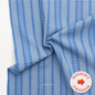 Stitch Stripe - Blue - Fine & Dandy - Fableism Supply Co. - Simplifi Fabric