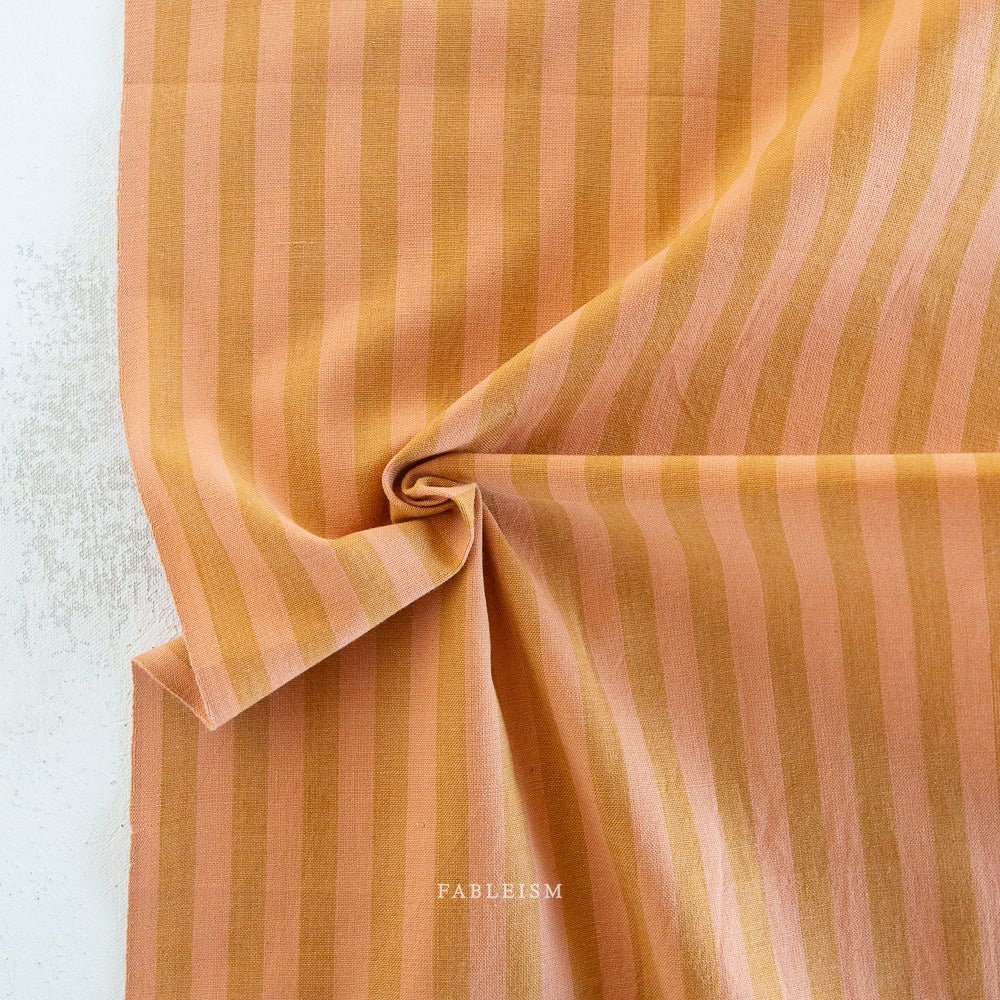 Sun Stripes - Desert Clay - Fableism Supply Co. - Simplifi Fabric