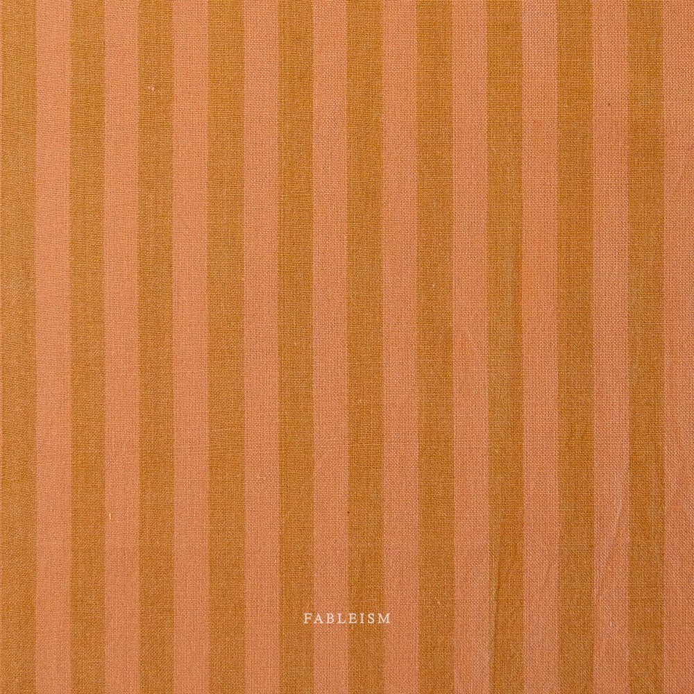 Sun Stripes - Desert Clay - Fableism Supply Co. - Simplifi Fabric