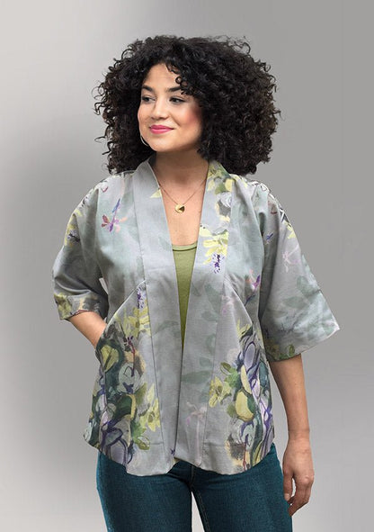 Swing Jacket - Paper Sewing Pattern - Sew Different - Simplifi Fabric