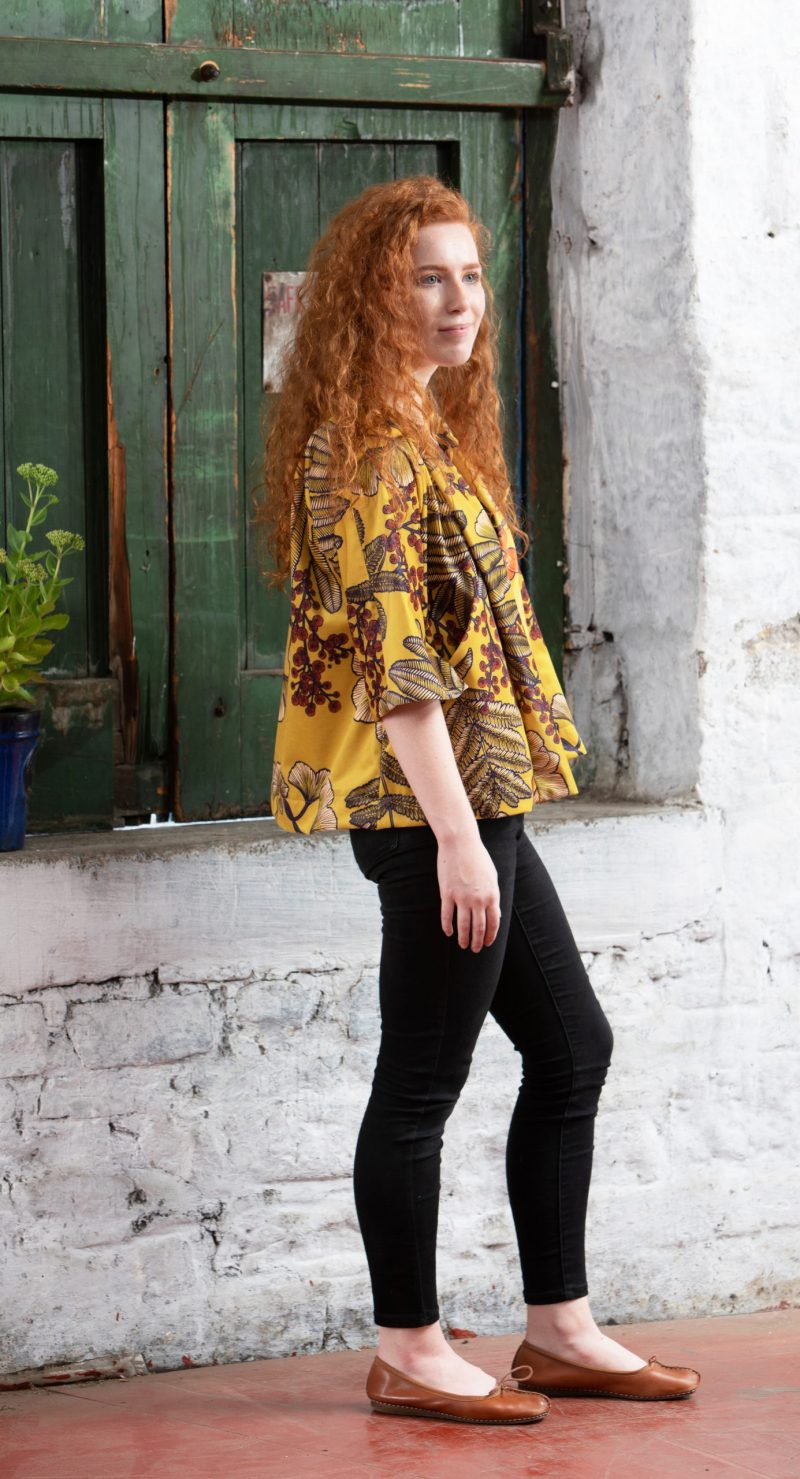 Swing Jacket - Paper Sewing Pattern - Sew Different - Simplifi Fabric