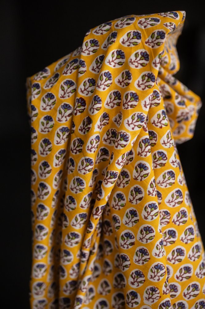 Tansy Indian Block Print Cotton - Merchant & Mills - Simplifi Fabric