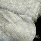 Textured + Dimensional Leopard Print/Light Grey - Deadstock - Simplifi Fabric