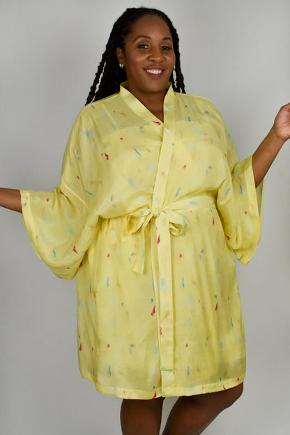 Thats A Wrap Robe Paper Sewing Pattern - Izzie - Simplifi Fabric