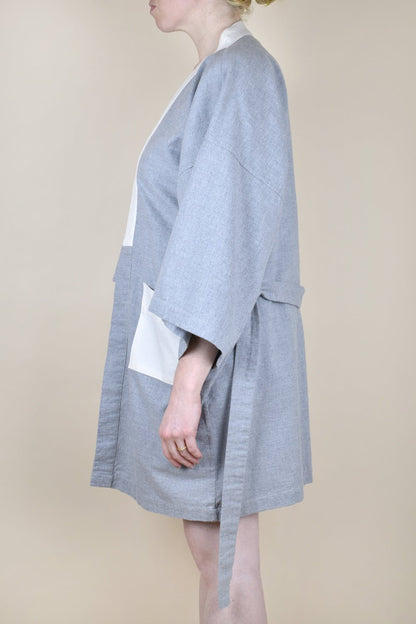 Thats A Wrap Robe Paper Sewing Pattern - Izzie - Simplifi Fabric